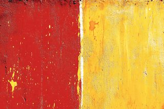 Red and Yellow Wall Texture