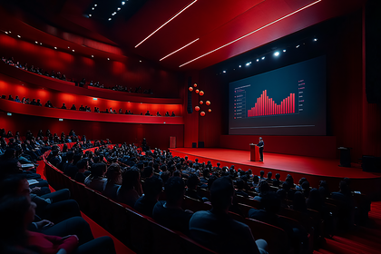Red Auditorium Business Conference
