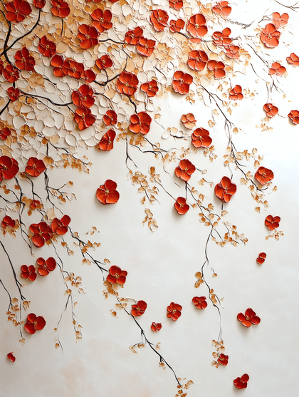 Red Blossom Tree