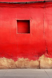 Red Brick Wall With Window