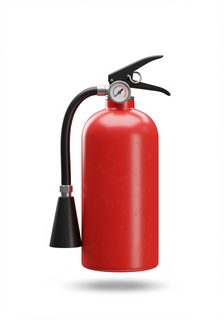 red fire extinguisher