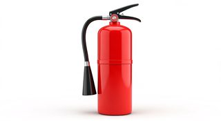 red fire extinguisher