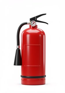 red fire extinguisher