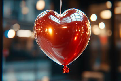 Red Heart Balloon