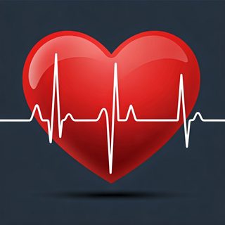 heartbeat ecg illustration