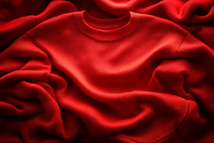 Red Knitted Jumper