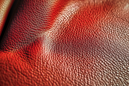 Red Leather Texture