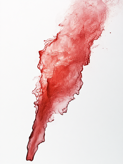 Red Liquid Splash