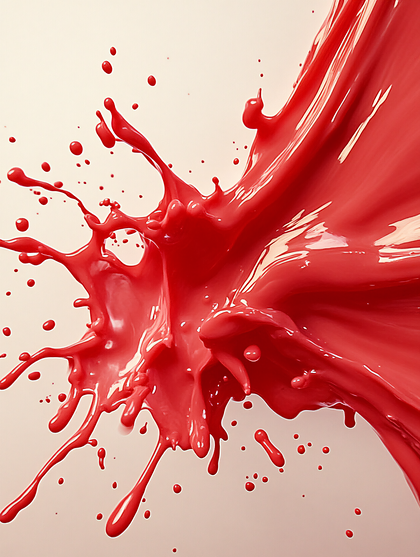 Red Paint Splash