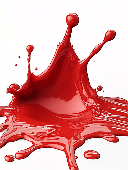 Red Paint Splash