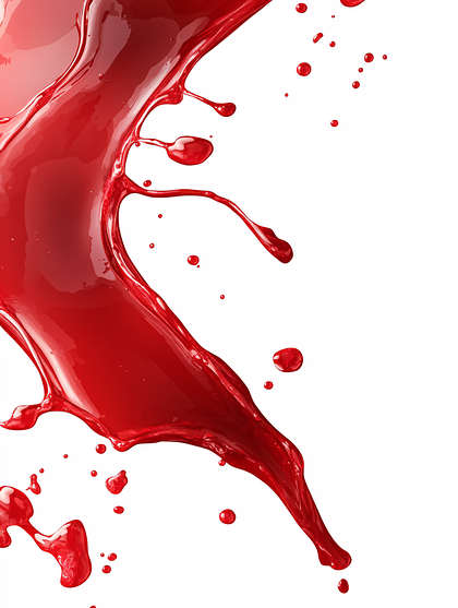 Red Paint Splash