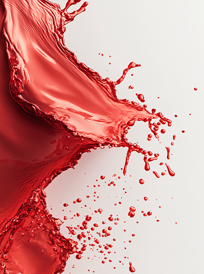 Red Paint Splash