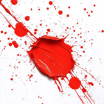Red Paint Splatter