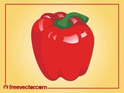 Red Pepper Free Vector
