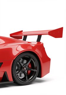 red sports car