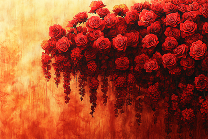 Red Rose Cascade