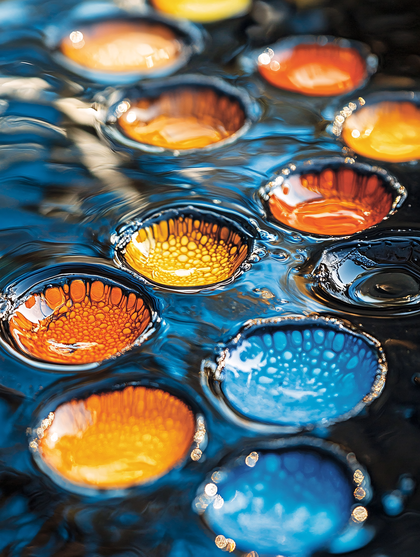 Reflective Orb Patterns