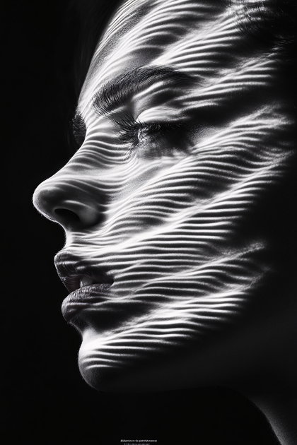 Reflective Waves on Face