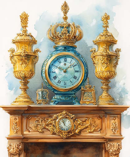 Regal Mantelpiece Ensemble