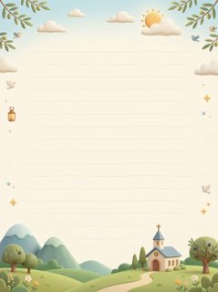 church stationery paper