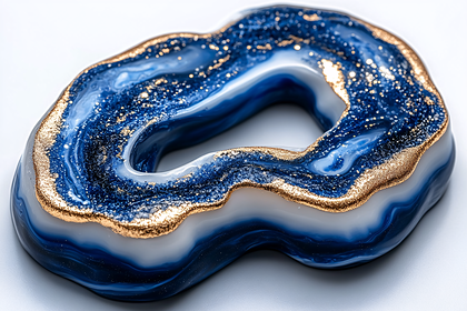 Resin Agate Slice