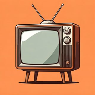 retro analog tv