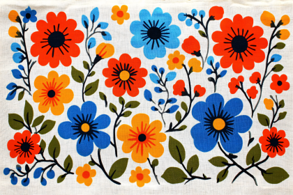 Retro Floral Pattern