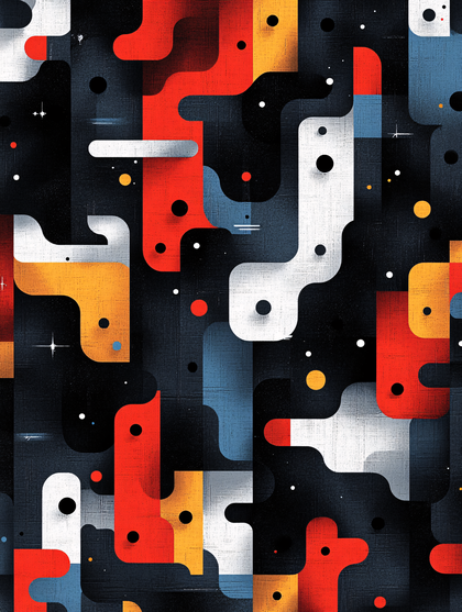Retro Geometric Abstraction