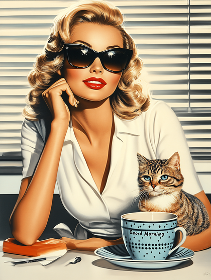 Retro Glamour Morning