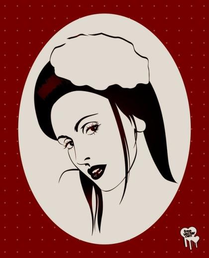 Retro Woman Free Vector