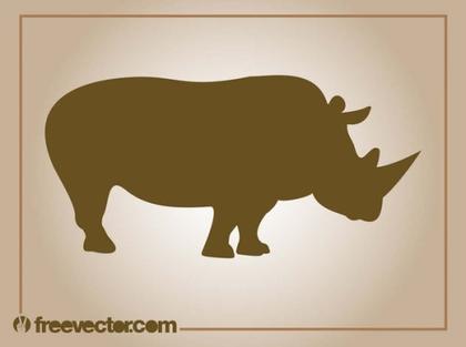 Rhino Free Vector