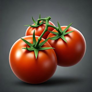 Tomatoes on vine