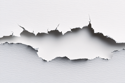 Ripped White Paper Texture