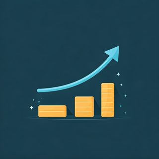 growth financial chart