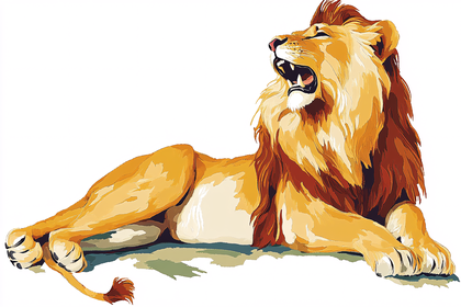 Roaring Lion Resting