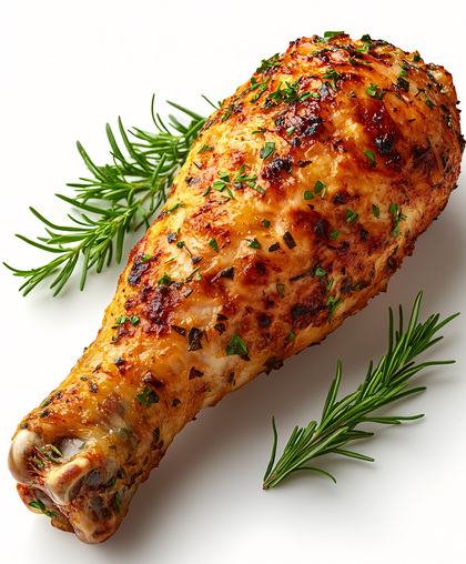 Roasted Chicken Leg With Rosemary