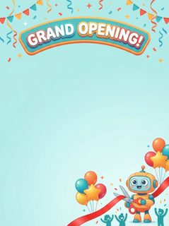 Robot grand opening