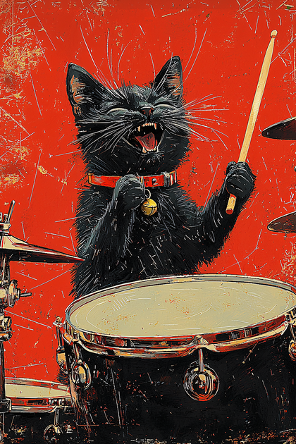 Rock and Roll Feline