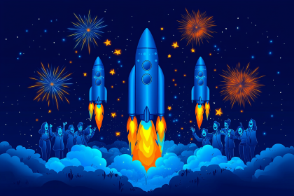 Rocket Launch Celebration