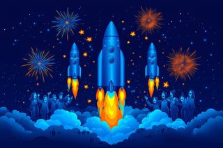 Rocket Launch Celebration
