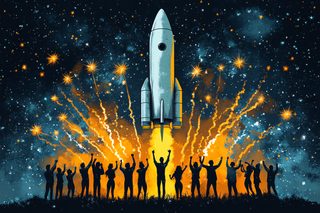 Rocket Launch Celebration