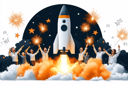 Rocket Launch Celebration
