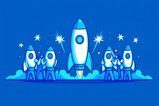 Rocket Launch Teamwork