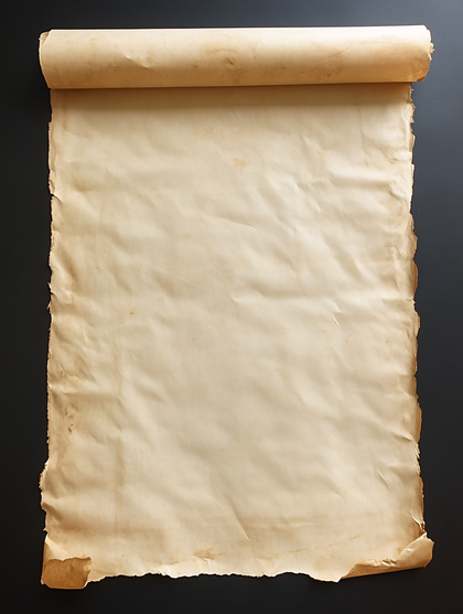 Rolled Parchment Paper
