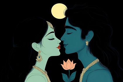 Romantic Couple Illustration