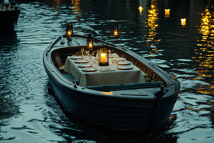 Romantic Dinner Boat