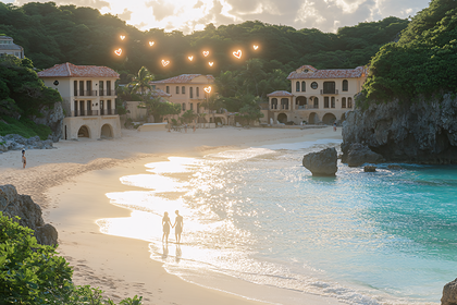 Romantic Sunset Beach Resort