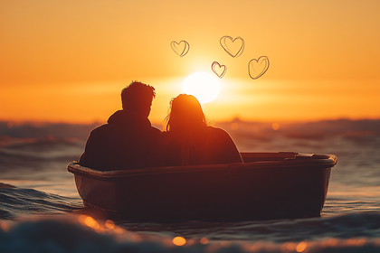 Romantic Sunset Boat Ride