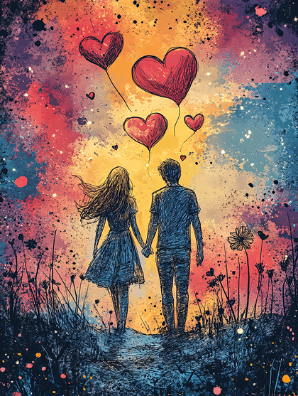 10 Romantic Artwork | Free Vectors, Photos, Artwork Images | 123Freevectors