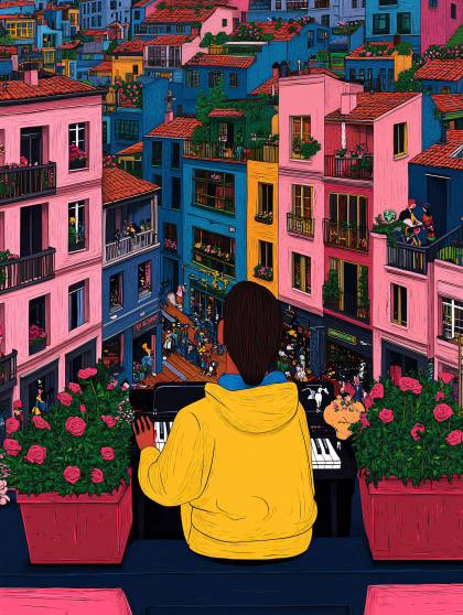 Rooftop Pianist